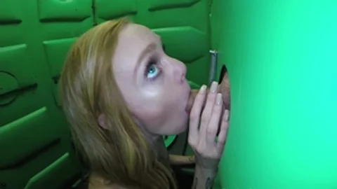 Hairy amateur gloryhole