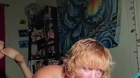 Slapping alongside muscled BBW