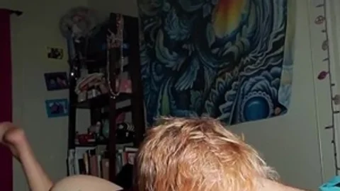 Slapping alongside muscled BBW